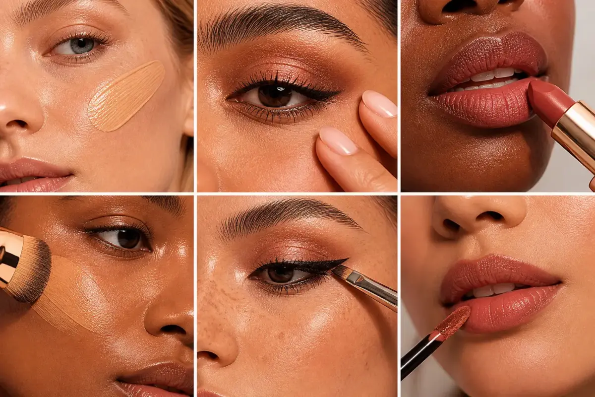 huid met make-up