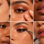 huid met make-up